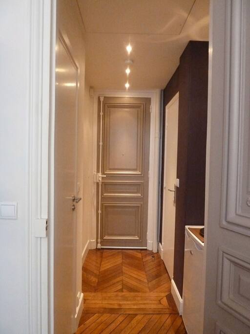 L'entrée de l'appartement