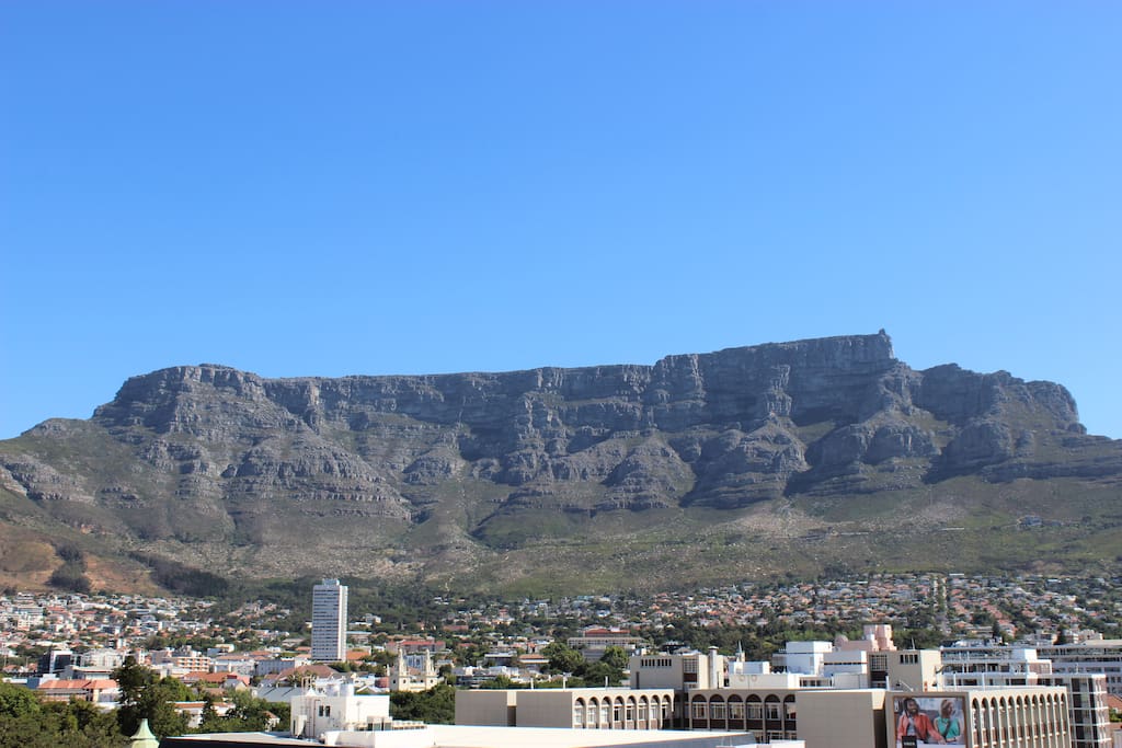 Uninterrupted views of Table Mountain from the Balcony