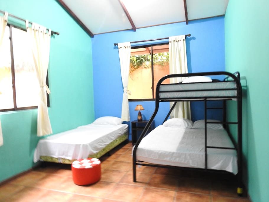 Very comfy room! can be share with others! nice sealing fan