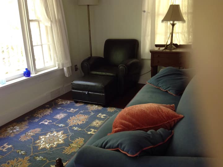Comfy sitting area
