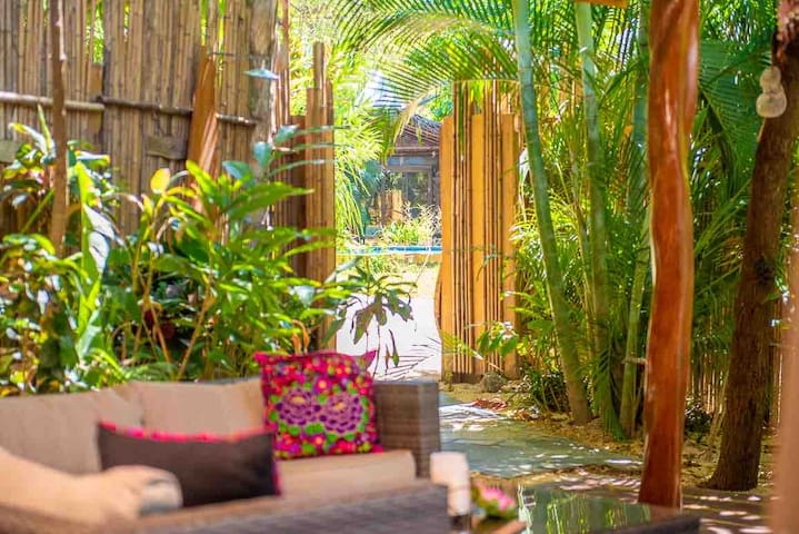 Very Nice Glamping Yurt Bungalows Near The Beach Review Of Ocho Artisan Bungalows Tamarindo Costa Rica Tripadvisor
