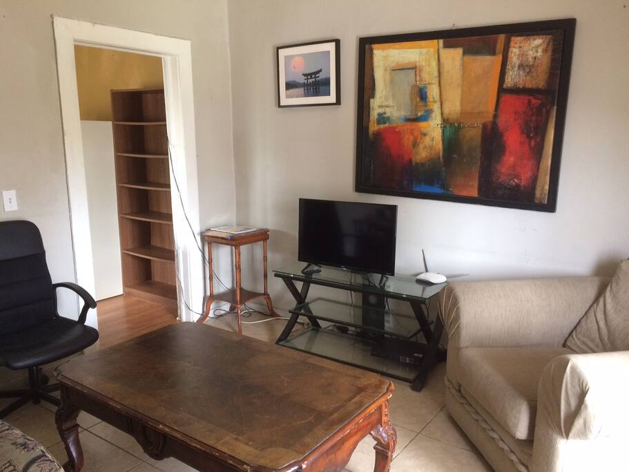 Television with streaming content