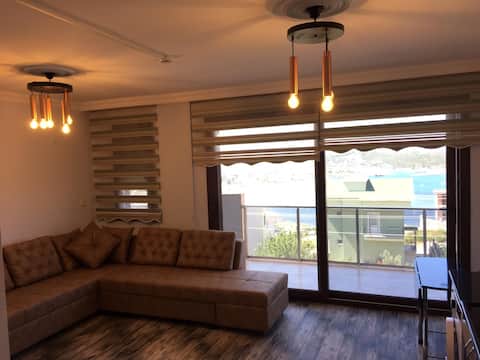 Popular Airbnb listing: SERAYSEN APART (WITH POOL) TERRACE KATI in Seferihisar