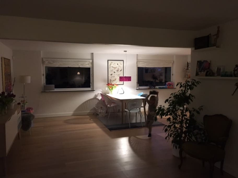Åben spisestue
