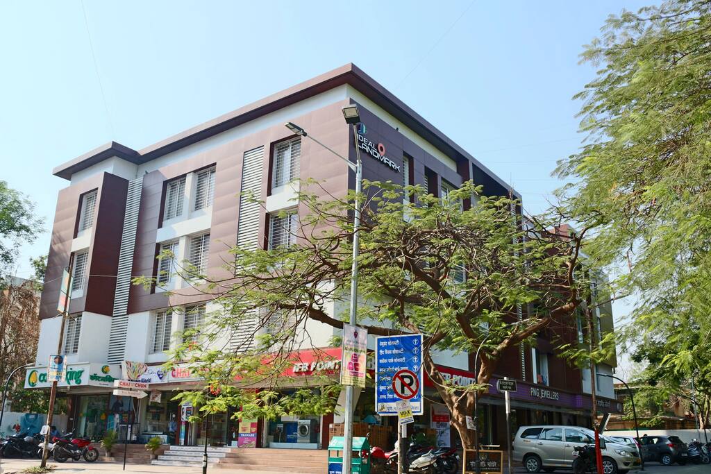 Exterior view of the building