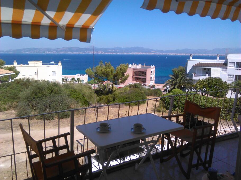 nuestras maravillosas vistas a toda la Bahia de Palma