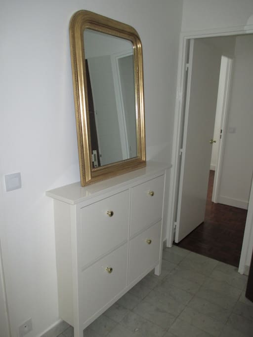The entry foyer
