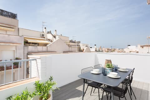 2 bedrooms apartment with terrace