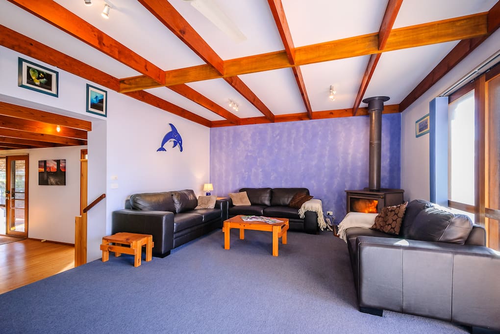 Spacious family living area...