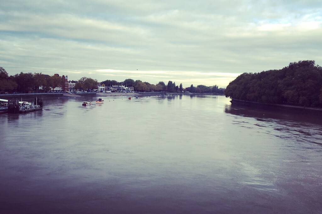 House is on the river