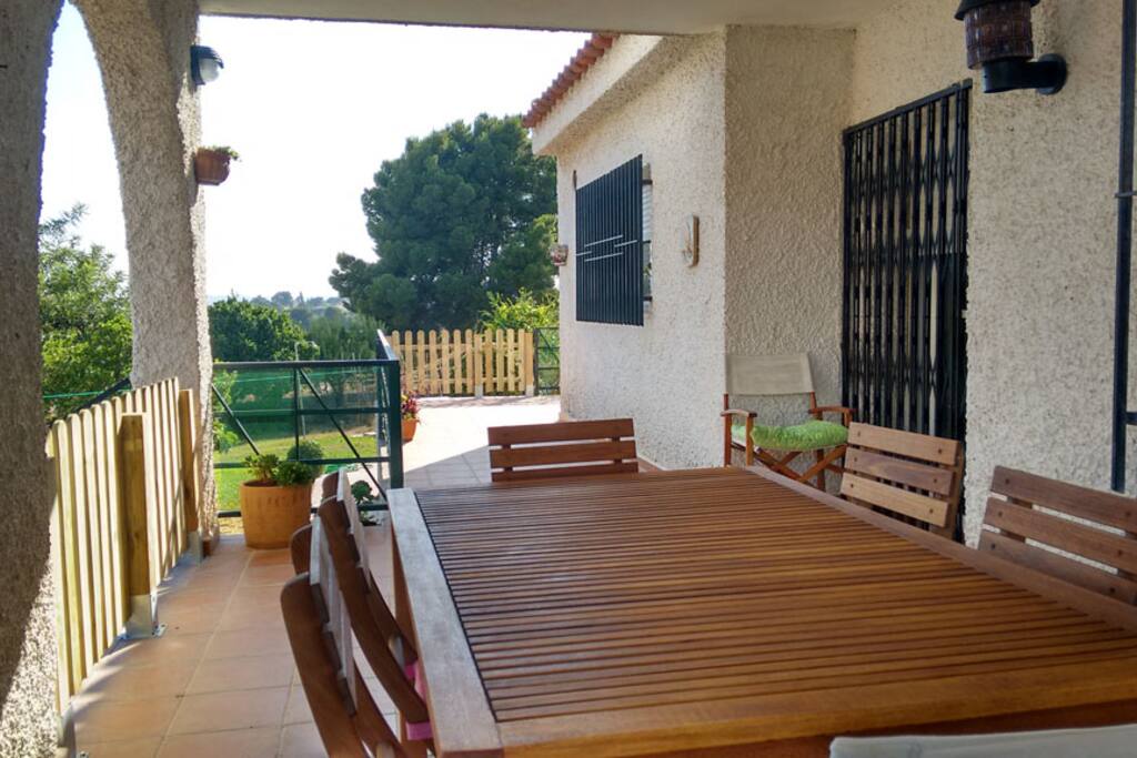 Vista desde la terraza comedor.
