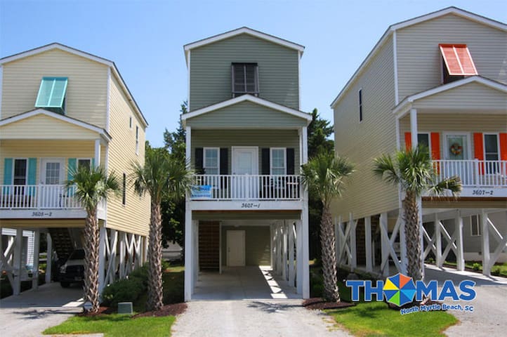 What is peak season for Myrtle Beach monthly rentals?