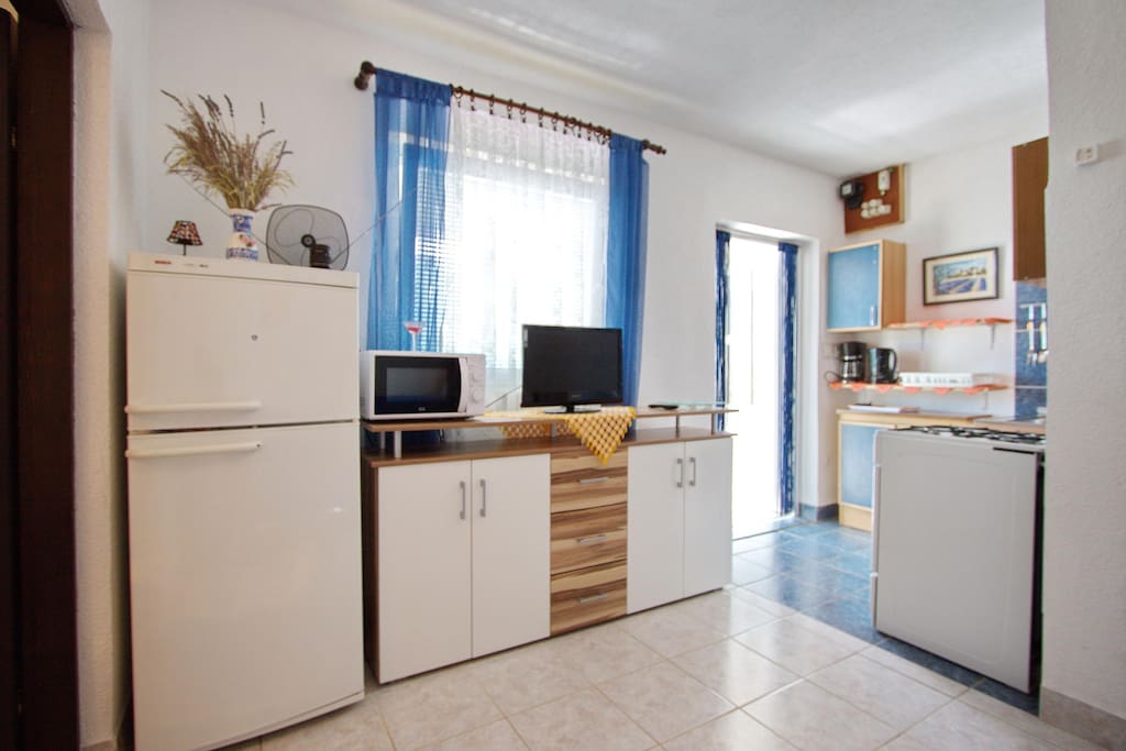 Kitchen + Living room