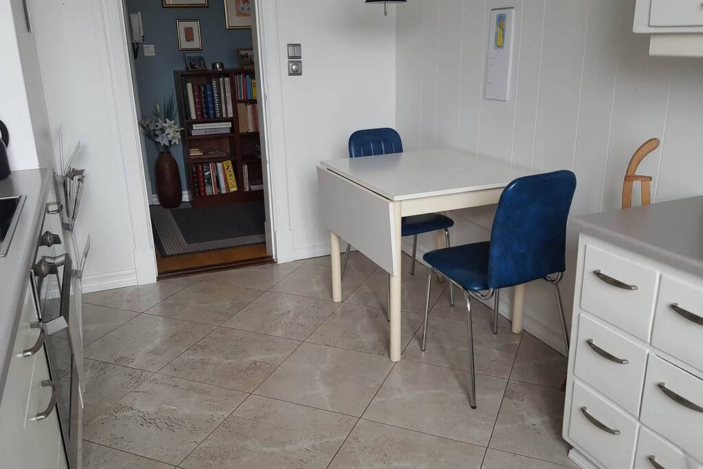 Seats in the kitchen