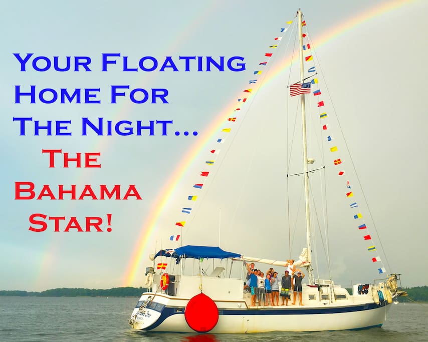 Your home for the night... The Bahama Star!