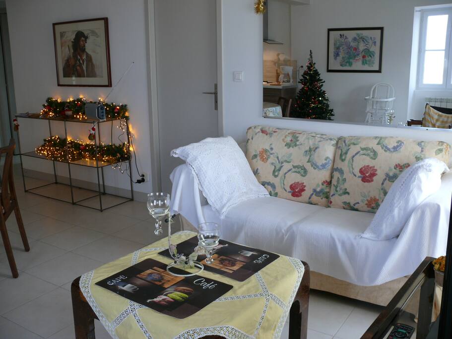 Pour les fêtes de Noël, jolies décorations...