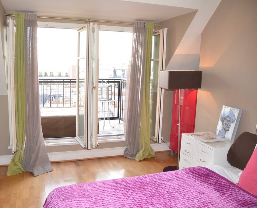 Chambre 1 Lit double