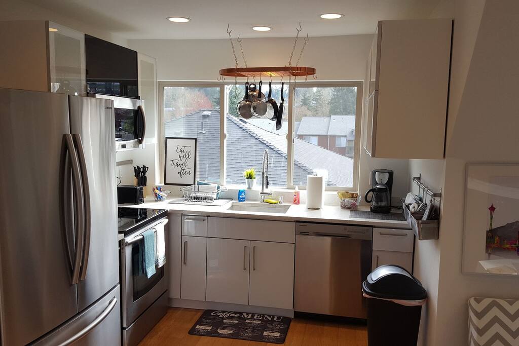 Modern kitchen with all the essentials