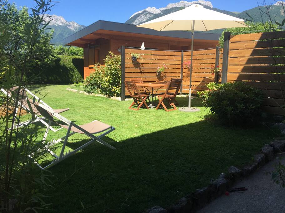 Le jardin privé du Studio
