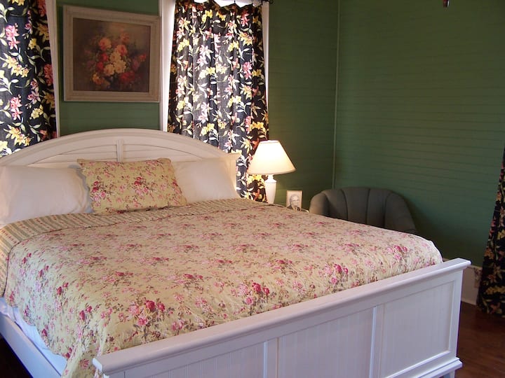 La habitación de Leah.