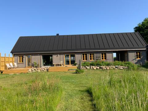 Hus i Sandby Strand