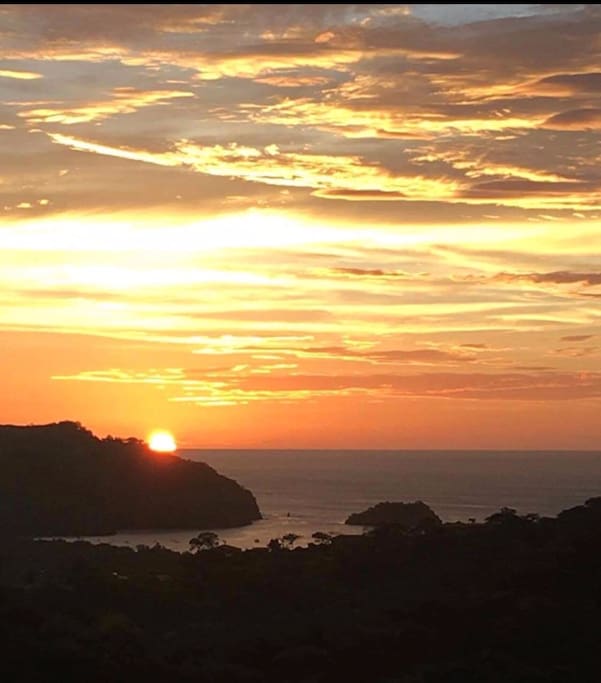 Sunset - view from front of condo