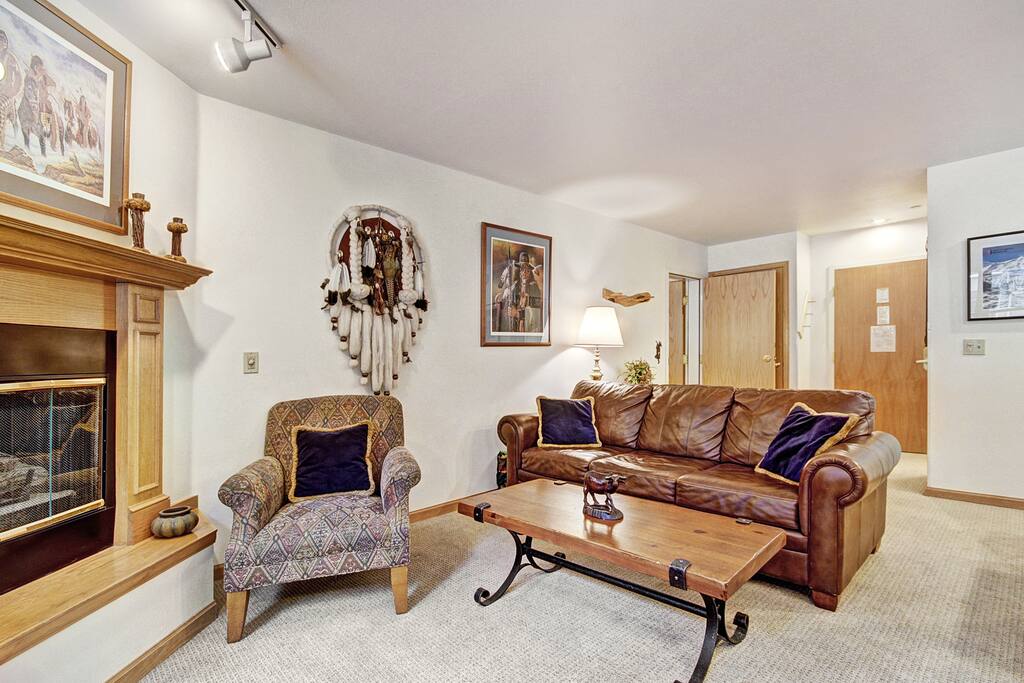 Curl up on the sofa that doubles as a bed.