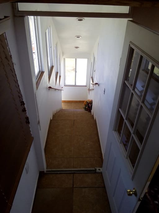 Stairs down