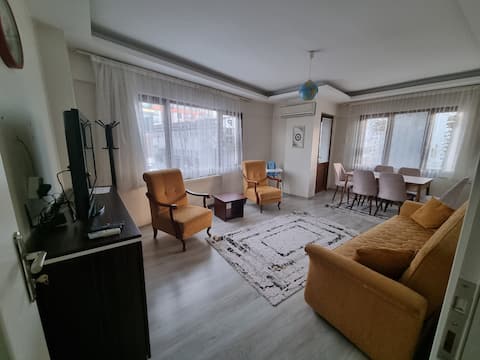 2+1 Apartment Close to the Beach in the City Center
