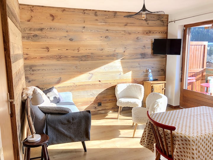 Appartement Chaleureux Style Chalet - Praz-sur-Arly