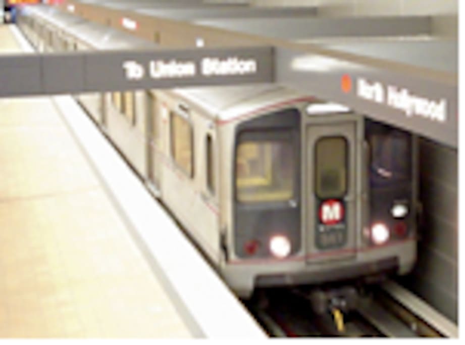 Metro Trains to Hollywood, Universal Studios, Pasadena, KoreaTown