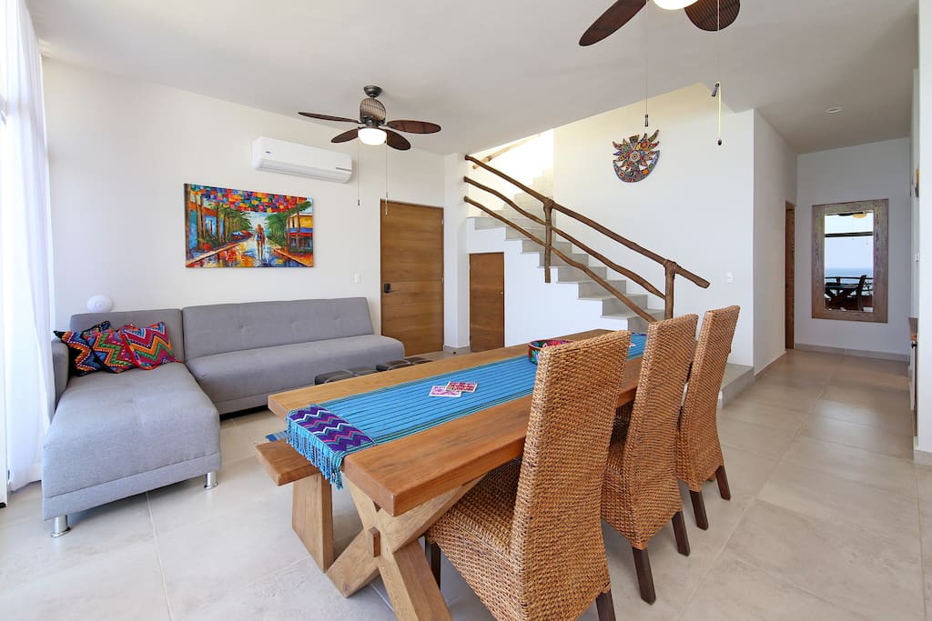 Main Living Area with Local Flair