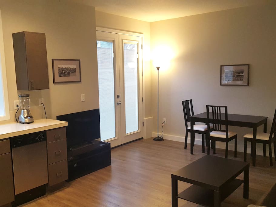 Private Entrance, French Doors