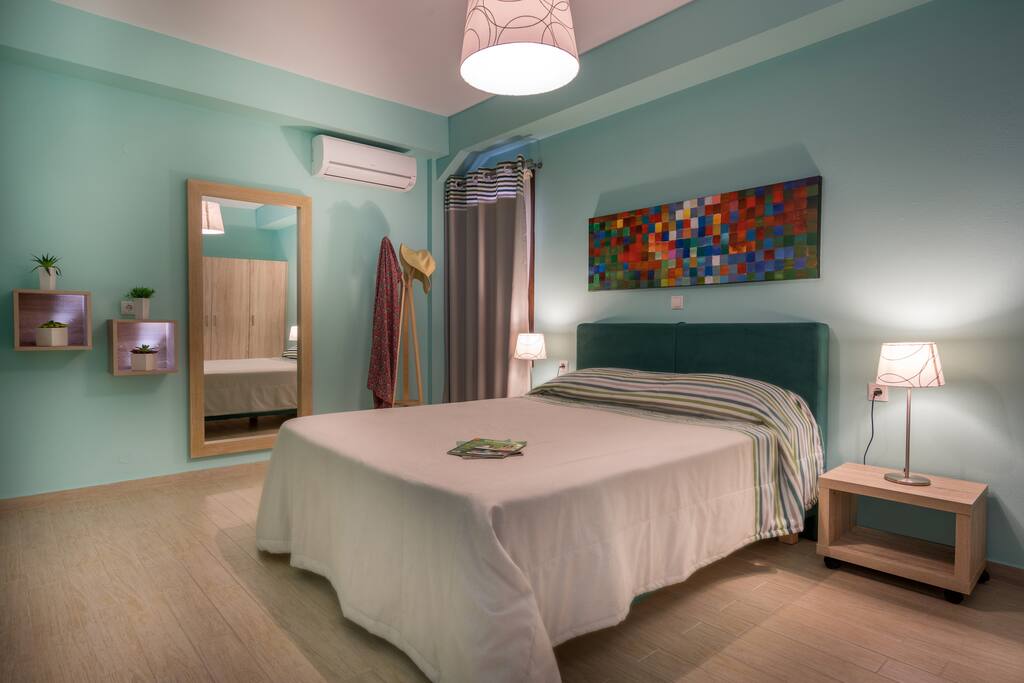 Spacious bedroom