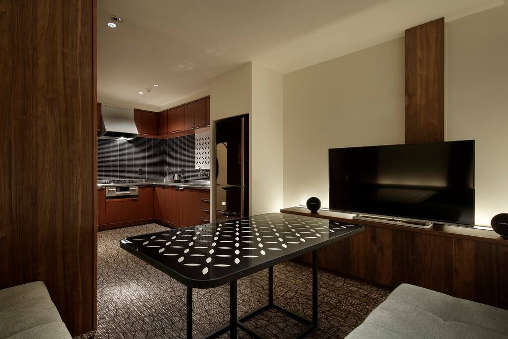 2nd floor kitchen, living and dining room