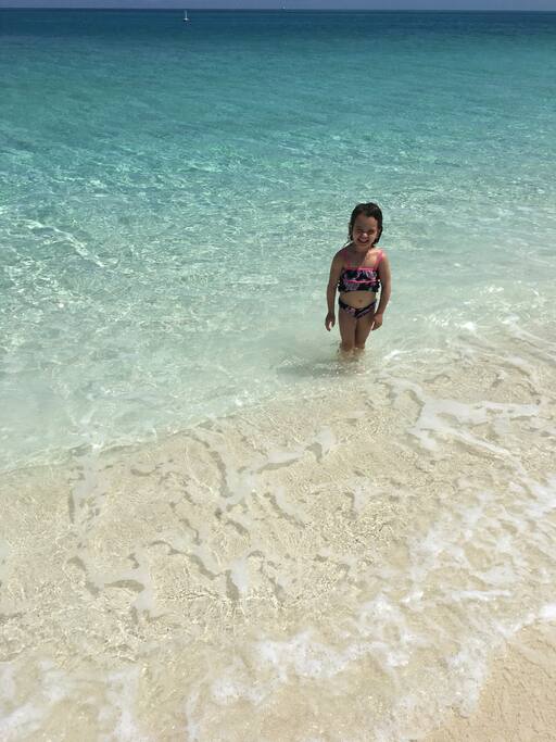Grace Bay Beach - just a 7 minute walk away ;-)