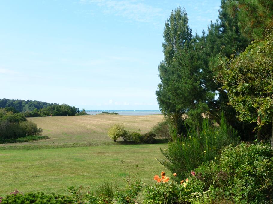 Au bout du jardin...la mer