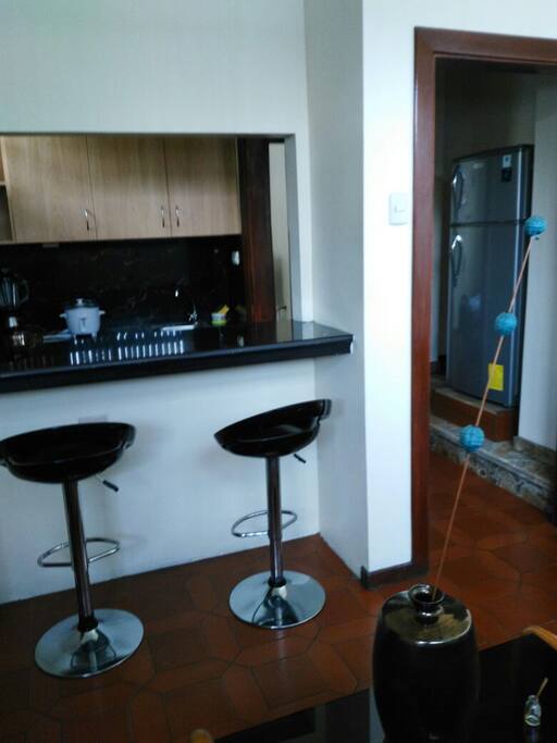 Refrigerador y comedor