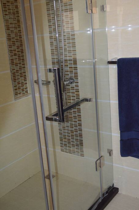 ...and shower