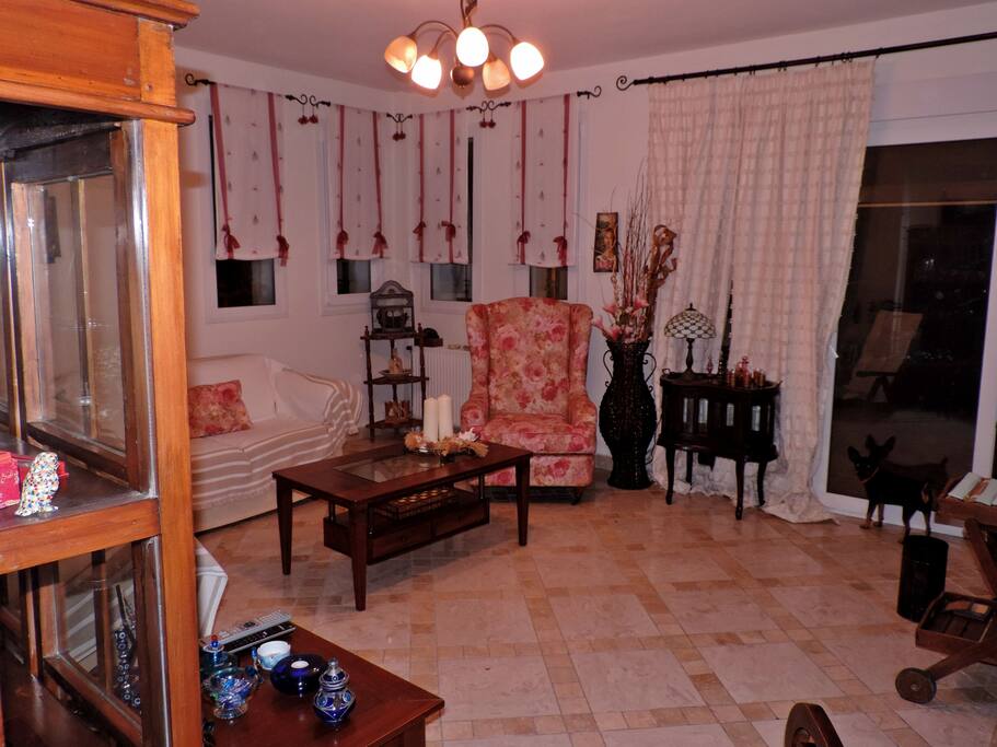 The living room