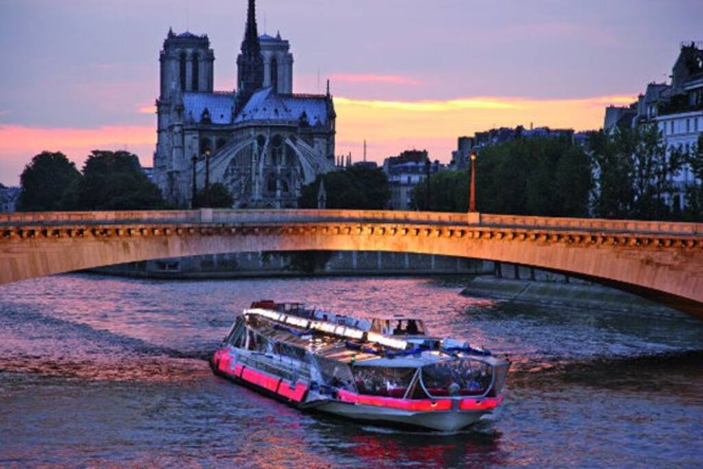 Quai de Seine à 1min à pied