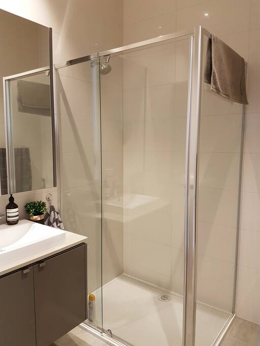 Your private bathroom.