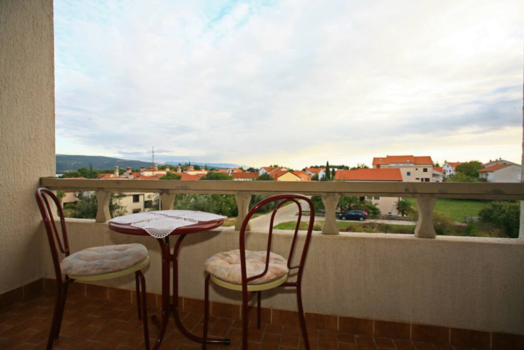 Covered terrace