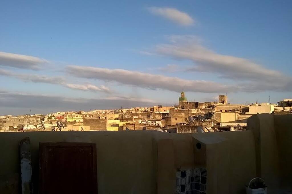 view from the terrace