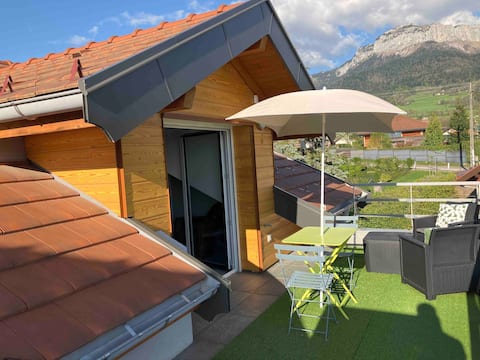 T2 41m2-Joli petit nid douillet-Villaz-Annecy