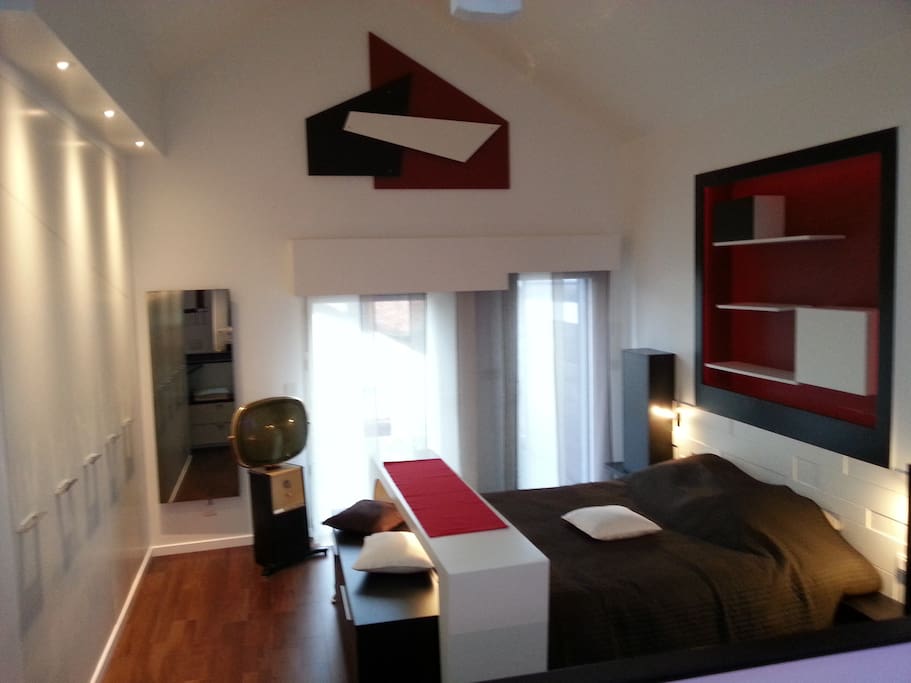Une vraie suite parentale avec terrasse privé.