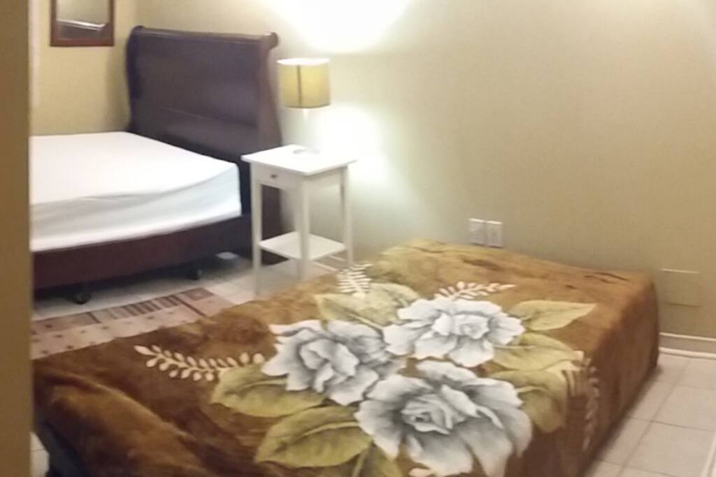 sofa can be set up as a bed
