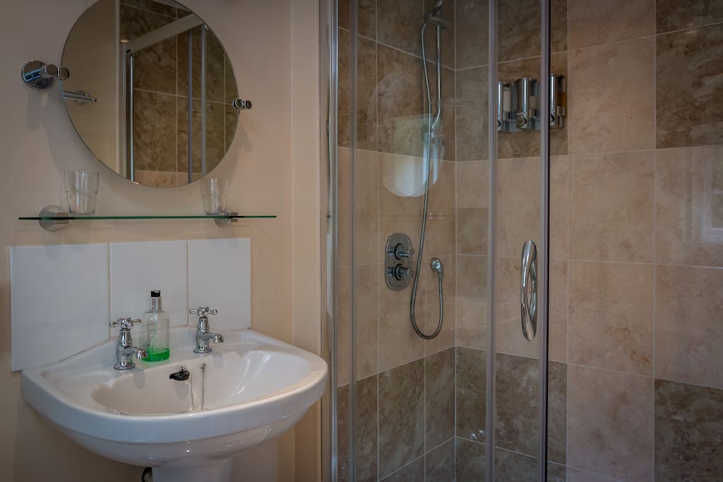 En suite bathroom
