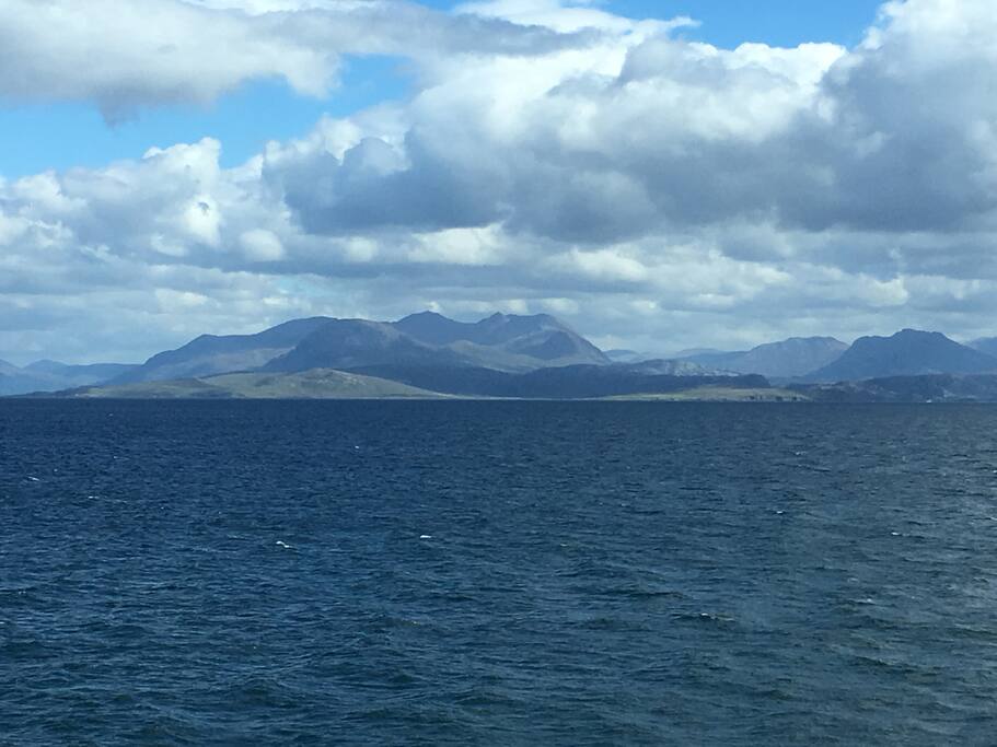 Arriving into Ullapool