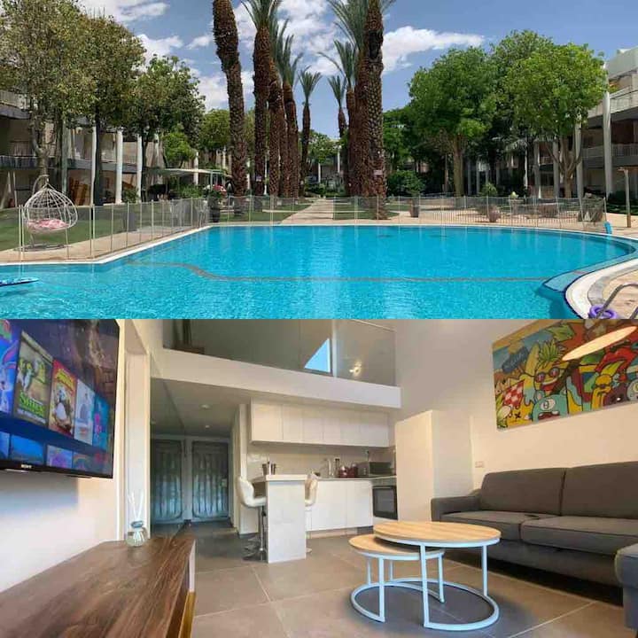 Top Royal Suite 710 Eilat Royal Park Serviced apartments for Rent in